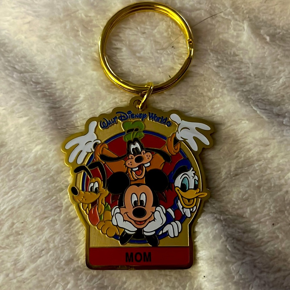 Disney mom keychain